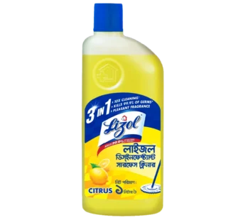 Lizol Disinfectant Floor & Surface Cleaner Citrus 1L(±)25ml