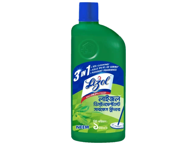 Lizol Disinfectant Surface Cleaner Neem 1L