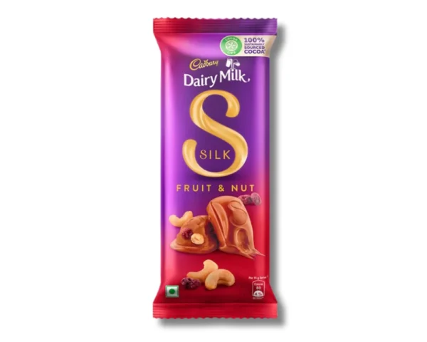 Cadbury Dairy Milk Silk Fruit & Nut 60(±)5gm