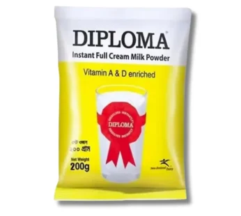 Diploma Instant Full Cream Milk Powder 200gm (Foil Pack)