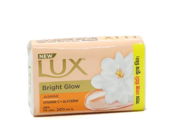 Lux Bright Glow Jasmine Soap 150gm