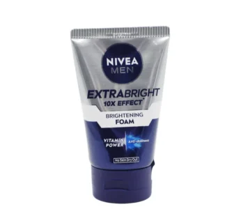 Nivea Men Extra Bright 10X Effect Foam 100gm