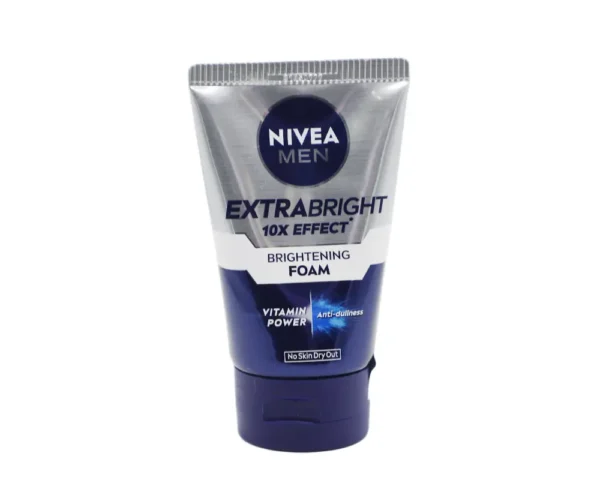 Nivea Men Extra Bright 10X Effect Foam 100gm