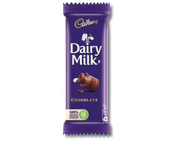 Cadbary Dairy Milk Chocolate 52±6gm