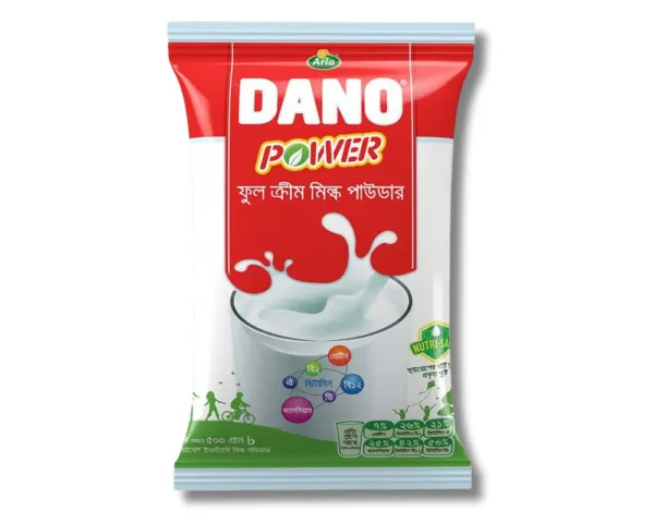 Dano Power Full Cream Milk Powder 500gm