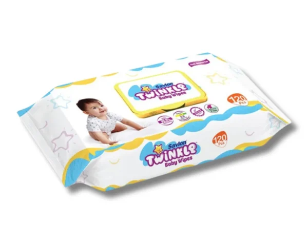 Savlon Twinkle Baby Wipes 120pcs