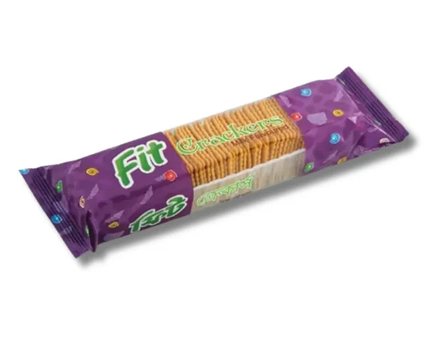 Bisk Club Fit Crackers Milk Flavored Biscuits 130(±)5gm