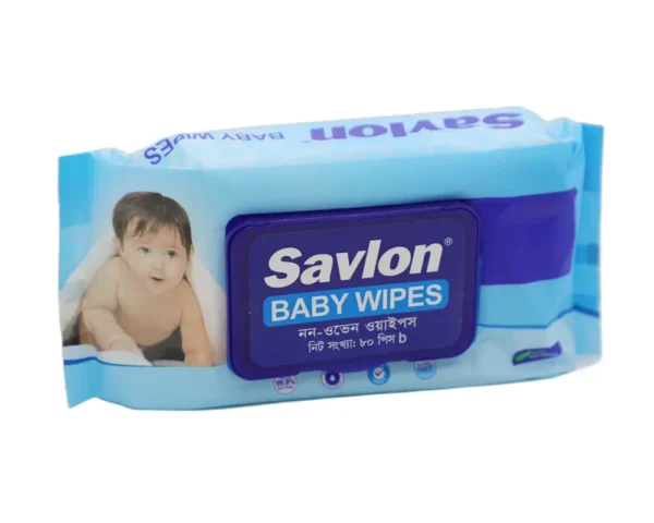 Savlon Baby Wipes 80pcs