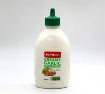 Herman Creamy Garlic Mayonnaise 500ml United Arab Emirates