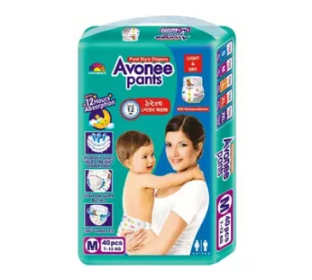 Avonee Midi 3 Baby Diaper Pant M 7-12 kg 40 pcs