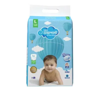 Bashundhara Diapant Baby Diaper L 9-14 kg 34 pcs