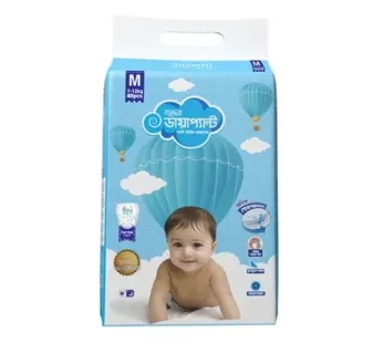 Bashundhara Diapant Baby Diaper M 7-12 kg 40 pcs