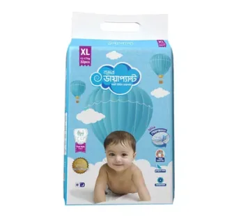 Bashundhara Diapant Baby Diaper XL 12-17 kg 32 pcs