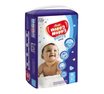 Fresh Happy Nappy Pant Diaper M (7- 12 kg) 40 pcs