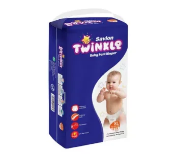 Savlon Twinkle Baby Diaper Pant XL (12-20 kg) 44 pcs