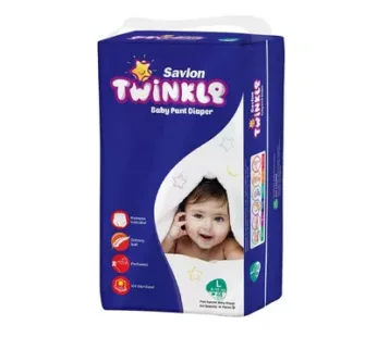 Savlon Twinkle Baby Diaper Pant XXL (14-25 kg) 34 pcs