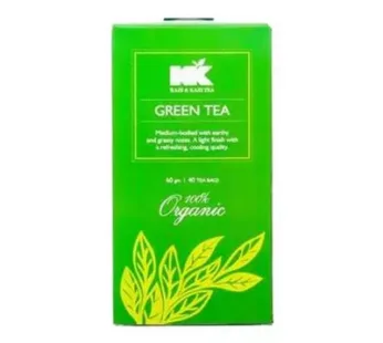 Kazi & Kazi Organic Green Tea 40 pcs 60 gm