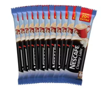 Nestle Nescafe Creamy Latte Coffee Mix Sachet 18 gm 12 pcs